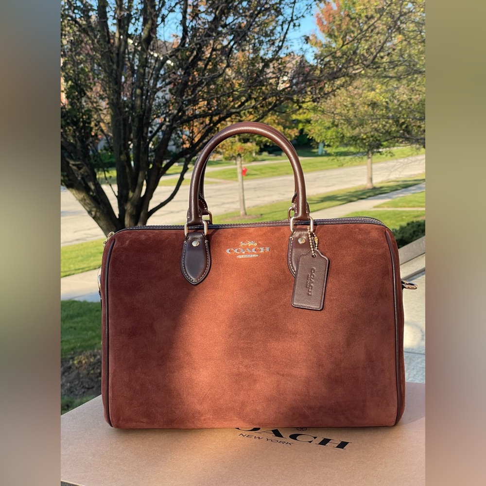 ‼️last 3‼️NWT！COACH Rowan Large Satchel Bag（COACH CCC79）